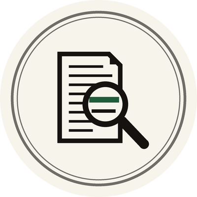 The Small Print column mark